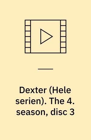 Dexter. The 4. season, disc 3